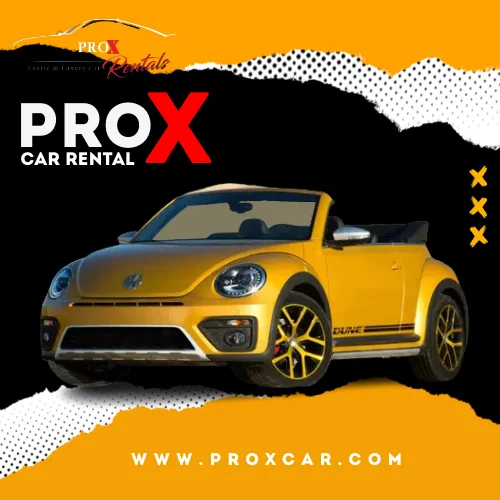 Volkswagen Beetle Car Rental in Dubai